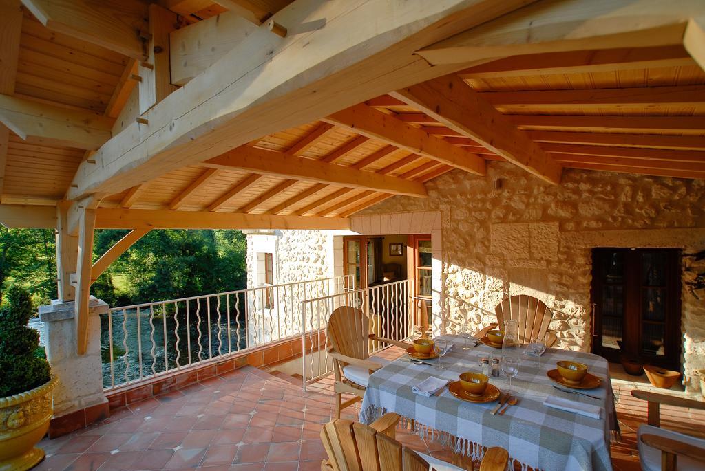 Vila Moulin De Larcy Ribérac Exteriér fotografie